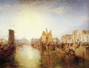 Joseph Mallord William Turner The harbor of dieppe USA oil painting artist